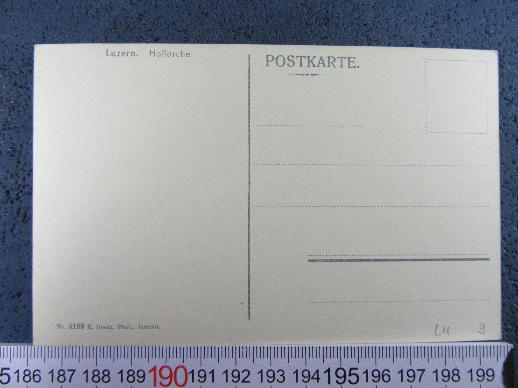 Cartoline postali: LUZERN HOFKIRCHE LU AK – Nuovo (secondo la descrizione) da Ettingen venduto da Hausi4711 2