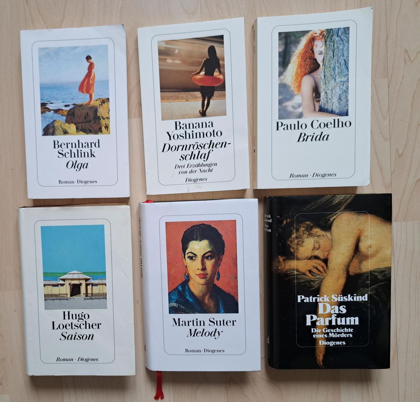 Libri: 6x Romane, Büchersammlung, Diogenes – Usato da Basel venduto da Patiscat