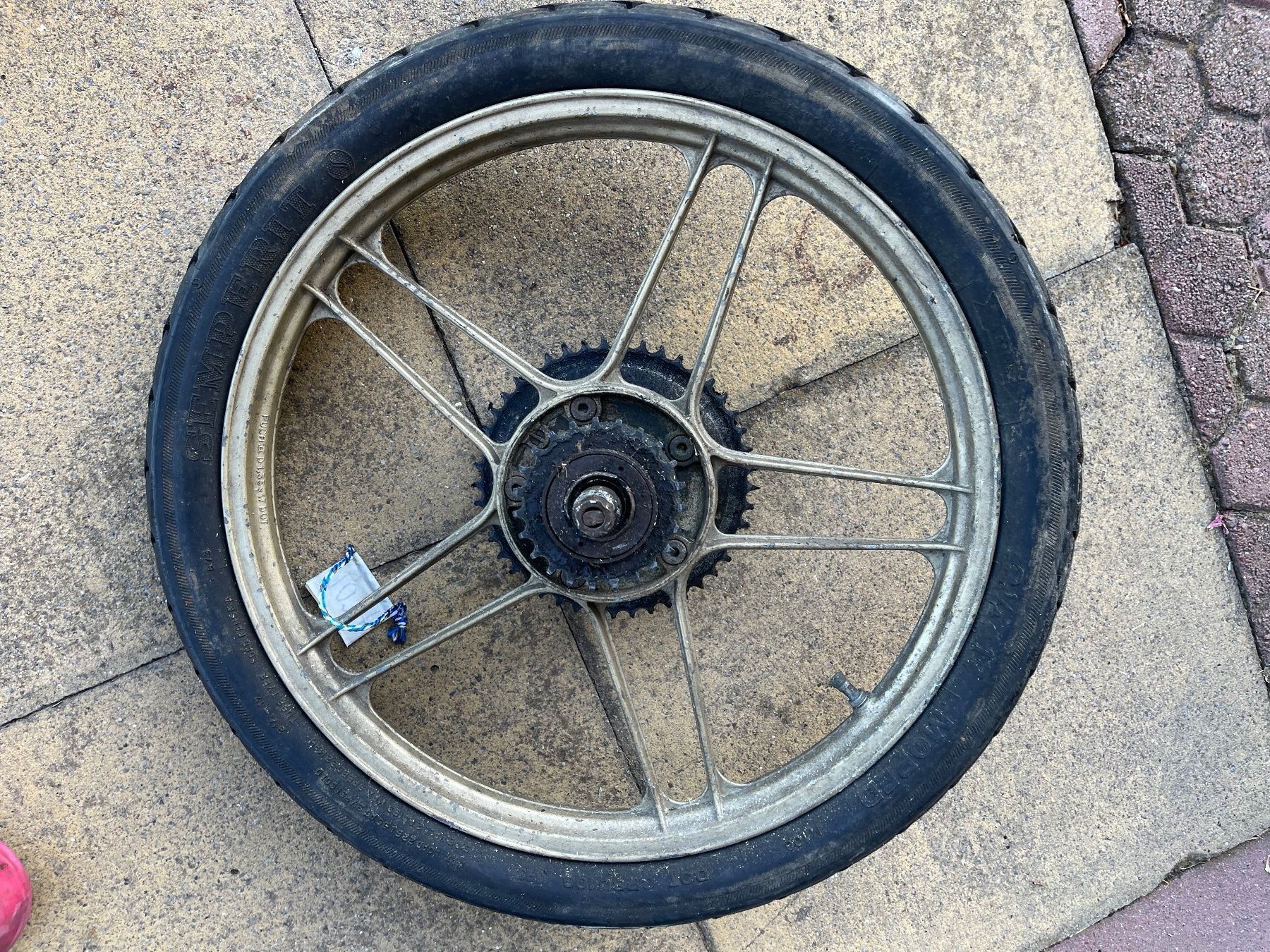 Puch Parti ricambio per ciclomotori: Puch Maxi/X30 Hinterrad – Difettoso da Fahrni b. Thun venduto da berger_tuning34 4