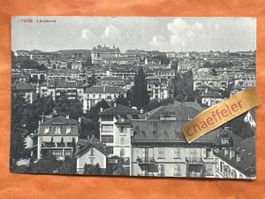 Originale alte Ansichtskarte von Lausanne, Schweiz!