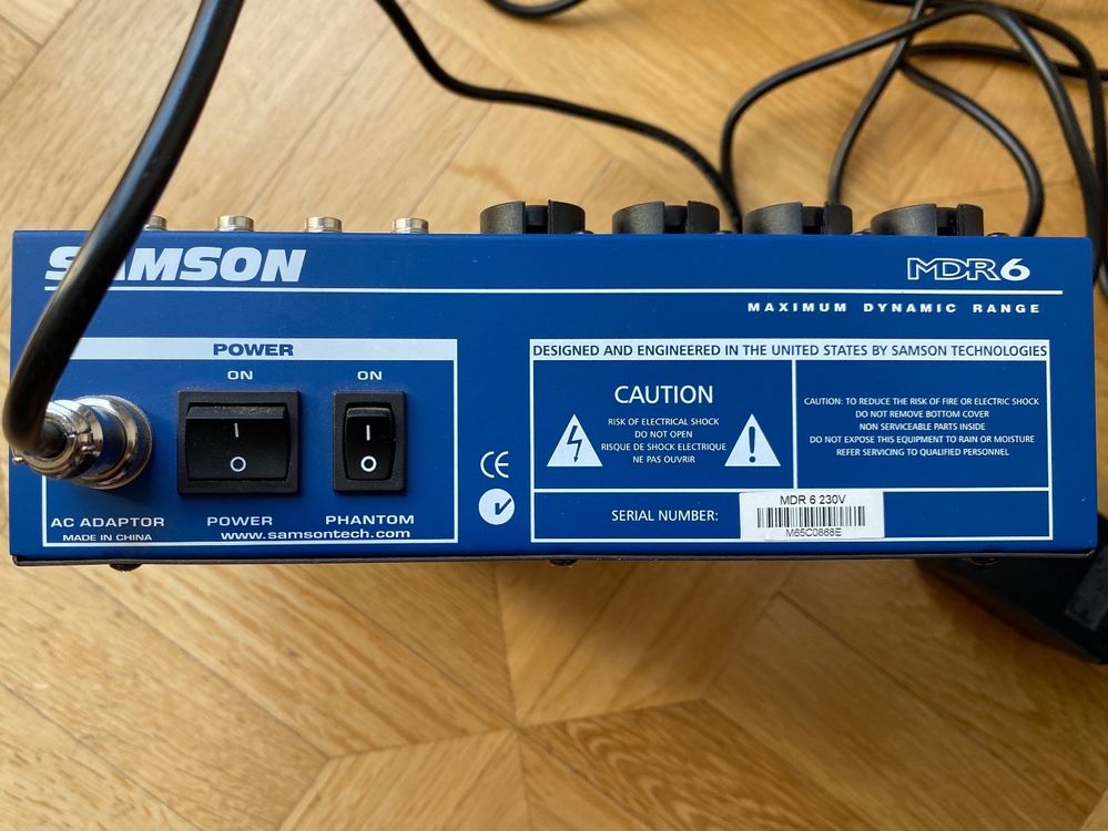 Samson MDR 6 Profimixer Musik Kaufen auf Ricardo