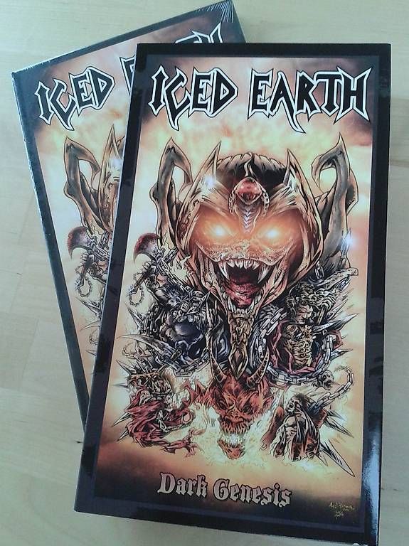 CDs: Iced Earth: Dark Genesis (limitierte 5-CD-Longbox) – Gebraucht aus Olten von J.Gr