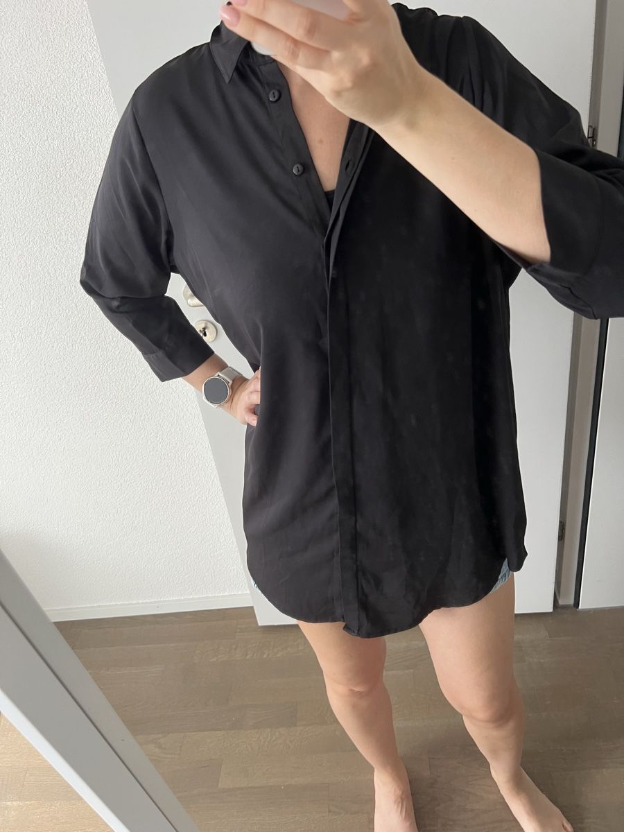 Vero Moda Camicette: Schwarze Bluse von Vero Moda – Usato da Kriens venduto da Krienserin_T 1