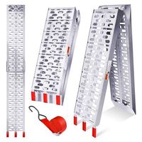 2x rampes pliables en aluminium avec sangles