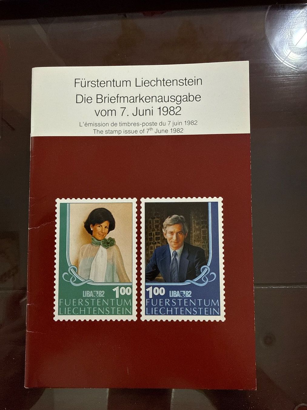 Tutti i francobolli: Liechtenstein Briefmarken-Ausgabe von 1982 – Usato da Au ZH venduto da Valeleti