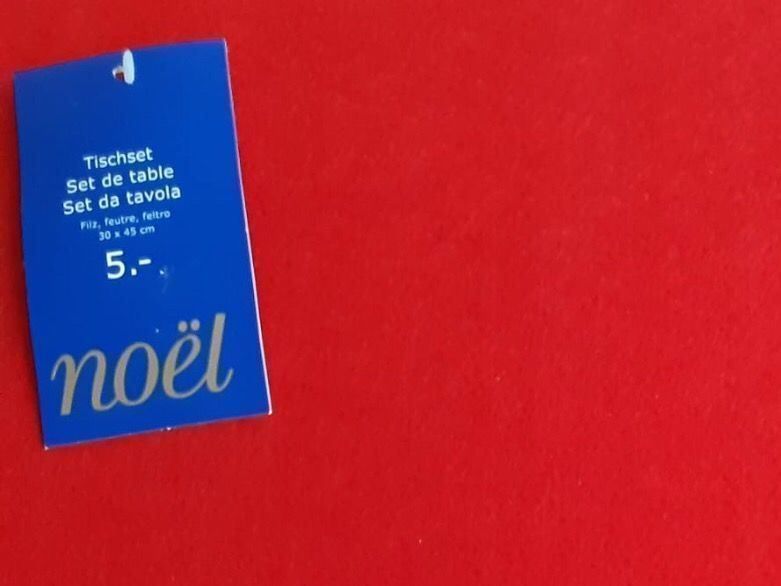 Alle Dekorationen: 8 Tischset für Weihnachten – Neu und originalverpackt aus Luzern von Sontru 4