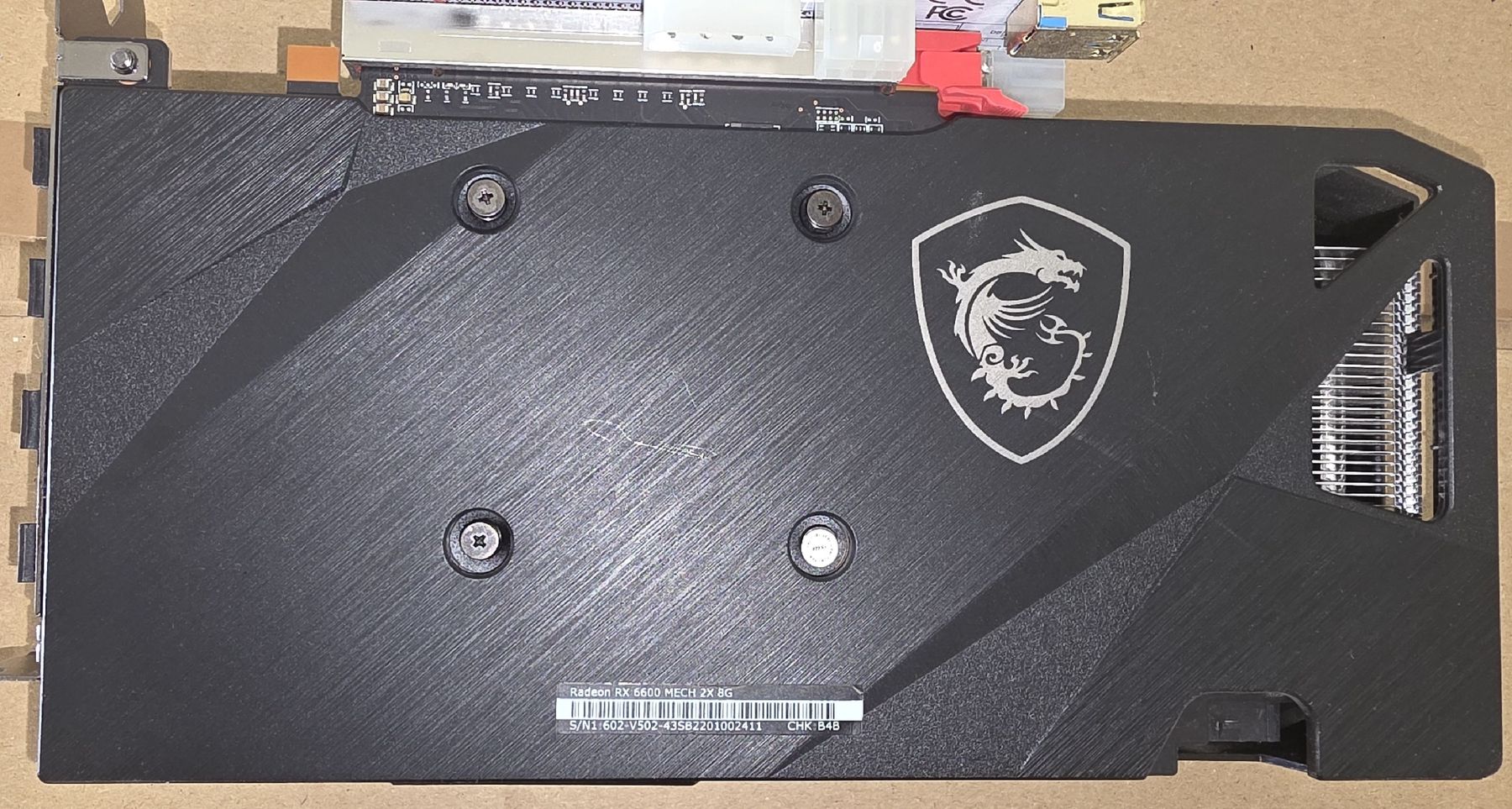 MSI Schede grafiche: MSI Radeon RX 6600 MECH 2X 8G – Usato da Wettingen venduto da Thegameschweiz