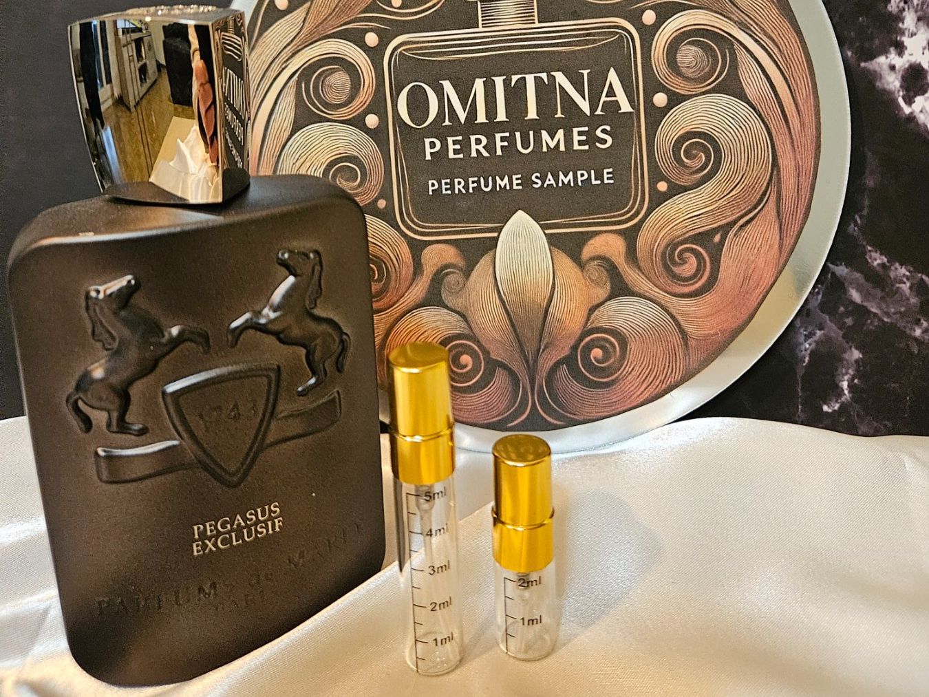 Parfum & Eau de Toilette: Pegasus Exclusif by Parfums de marly 2ml Abfüllung – Gebraucht aus dübendorf von Omitna-Perfumes