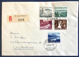 1954 / Pro Patria R - Satzbrief - Winterthur