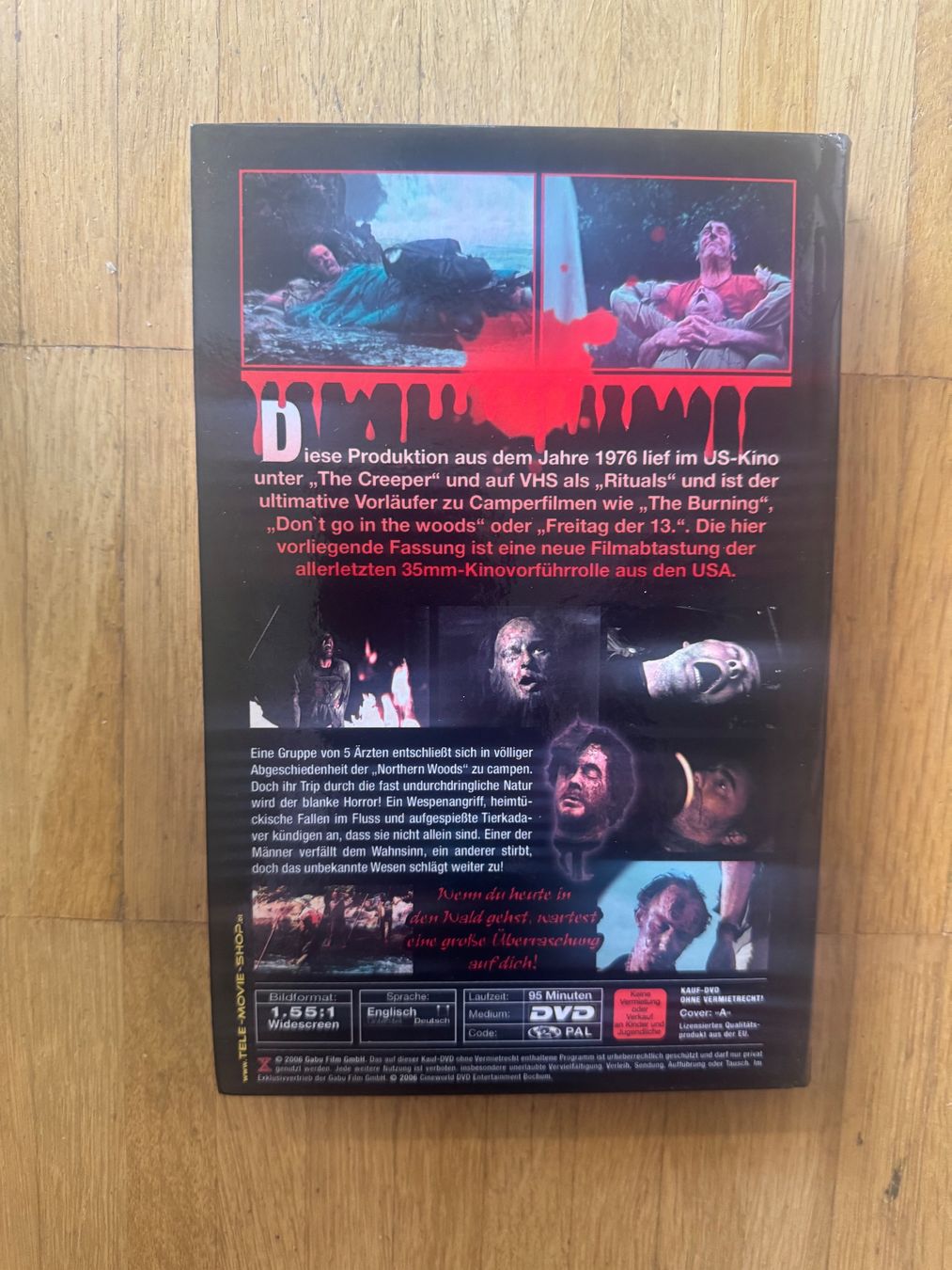 Tutti i DVDs: RITUALS: THE CREEPER. (DVD/HART BOX) – Usato da Basel venduto da san_2qlq 1