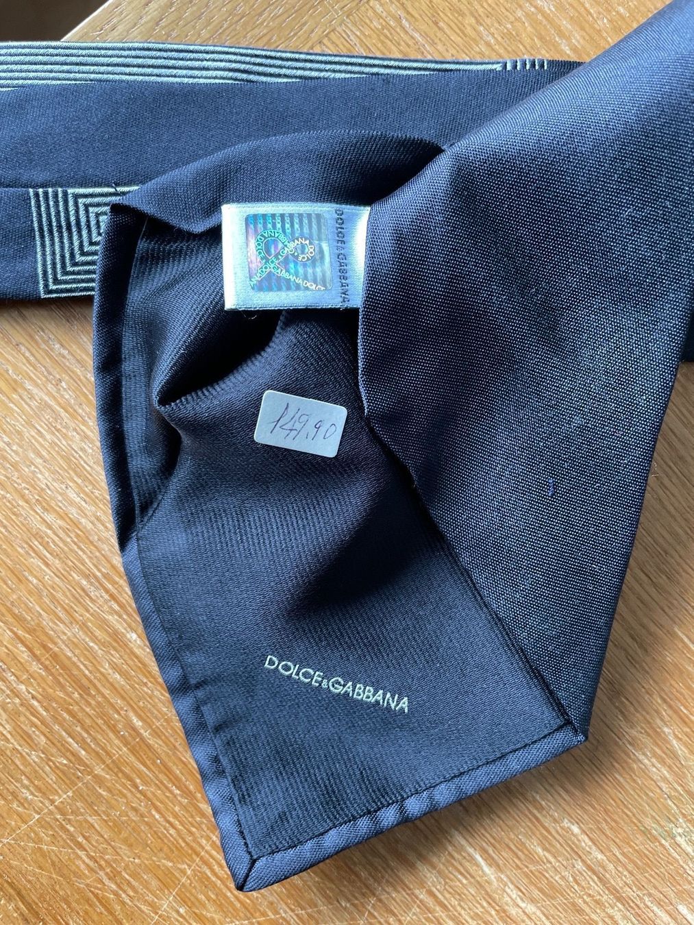 Dolce & Gabbana Cravatte: Dolce & Gabbana Krawatte in Box – Nuovo e nell'imballaggio originale da Olten venduto da framos65 2