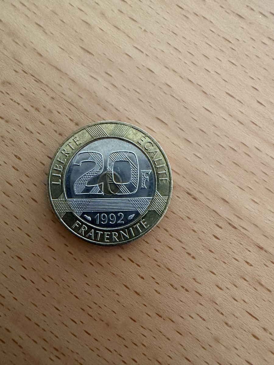 Tutti le monete: 20 Francs Republique Francaise 1992 – Usato da Schüpfen venduto da Diego2211