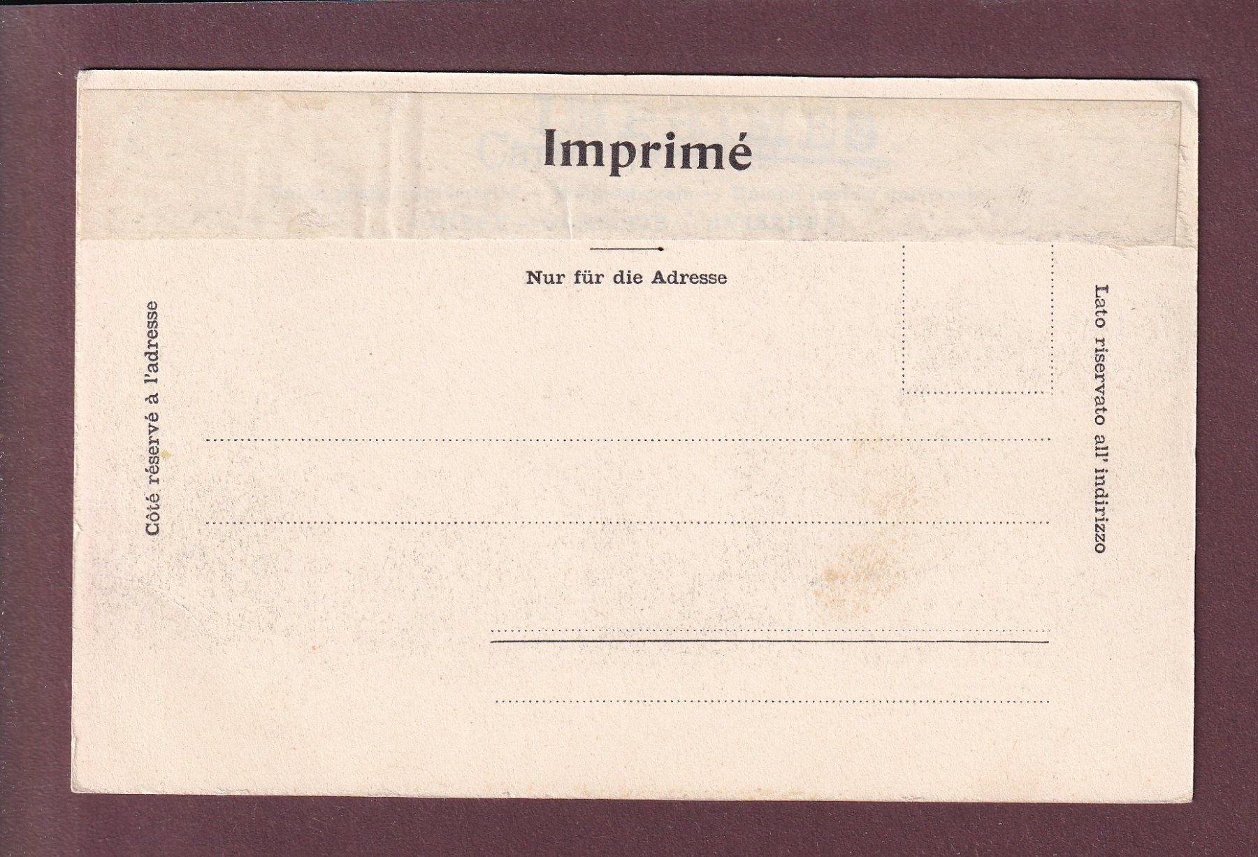 Cartoline postali: LAC DE LUGANO - Poème – Usato da Pully venduto da nicecards 1