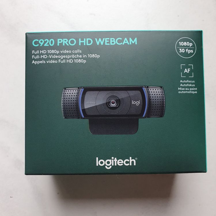 Logitech C920 Pro HD Webcam Full HD 1080p | Kaufen auf Ricardo