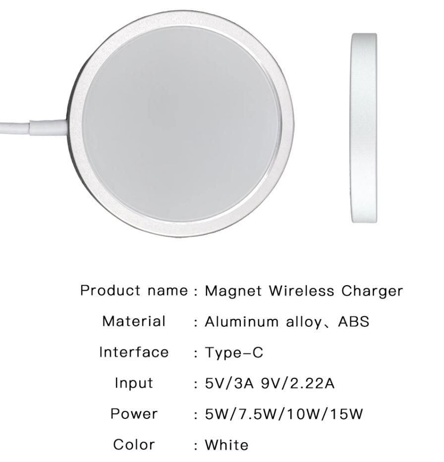 Apple Ladegeräte: Iphone 15W magnetisches kabelloses Ladeg – Neu und originalverpackt aus Unterägeri von RmOnline 2
