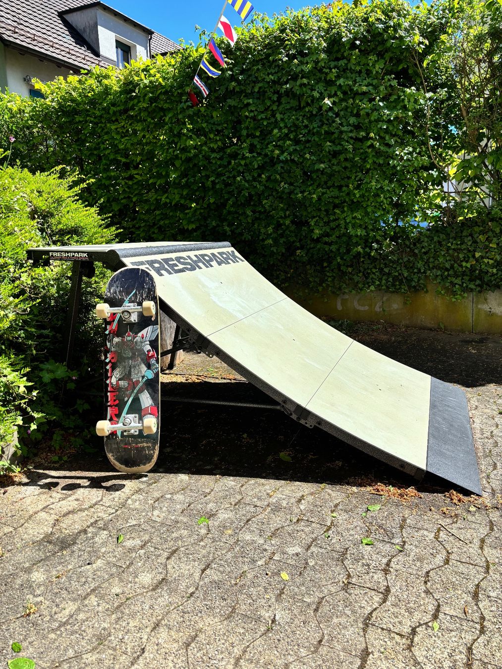 Skateboards: Freshpark Quarterpipe Skate Rampe – Usato da Zürich venduto da ThomasZ0102 1