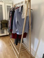 Holz Garderobe