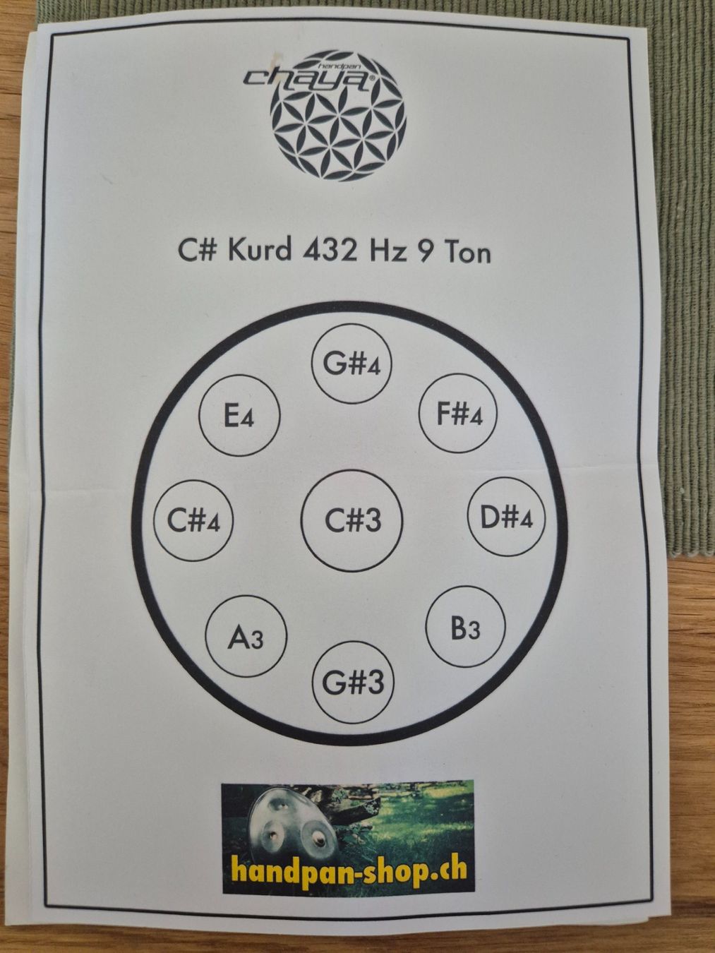 Strumenti musicali: Handpan chaya – Nuovo (secondo la descrizione) da Kloten venduto da ley_27bs 4