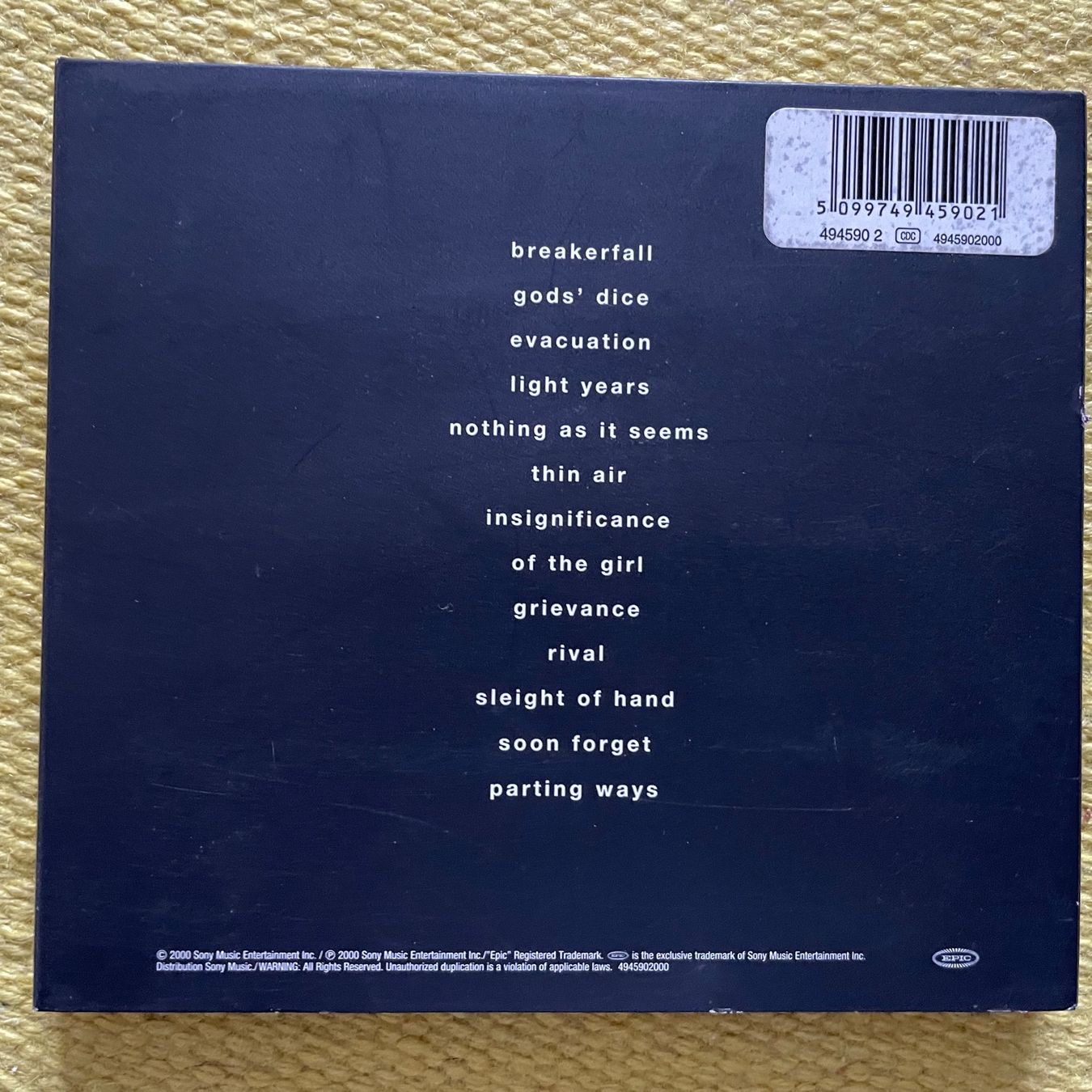 CDs: PEARL JAM-BINAURAL (DIGIPACK) – Gebraucht aus Rorschacherberg von  1