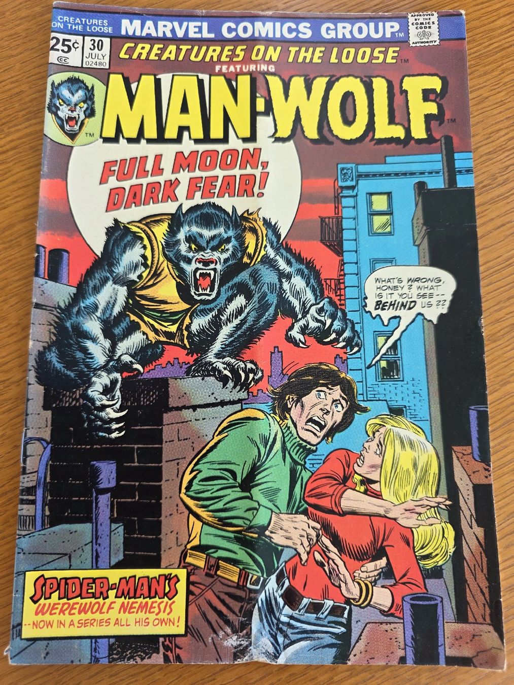 Fumetti: Comics des  usa original 1974 marvel Group Man-Wolf – Usato da montsevelier venduto da FREDERIC-B