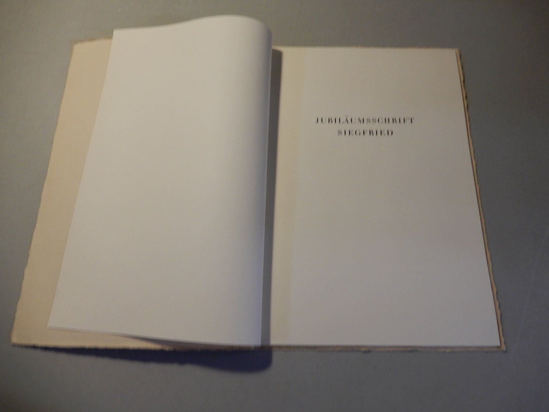 Bücher: 75 Jahre Siegfried Festschrift mit Einlageblatt – Gebraucht aus Erstfeld von Mario_boe0 3