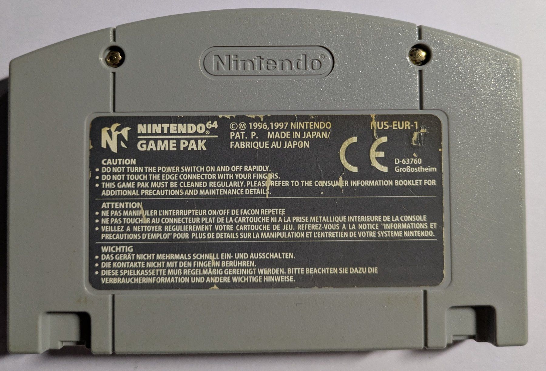Nintendo Spiele: Clay Fighter 63 1/3 – Gebraucht aus Bubikon von el-ectronico 1