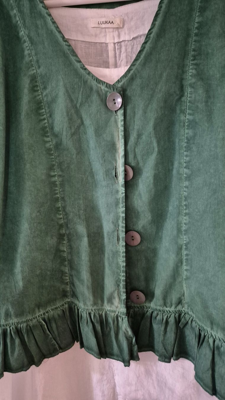 Jacken: Jacke Bluse Gr. 3 grün – Neu (gemäss Beschreibung) aus Tagelswangen von GABGABFI 2
