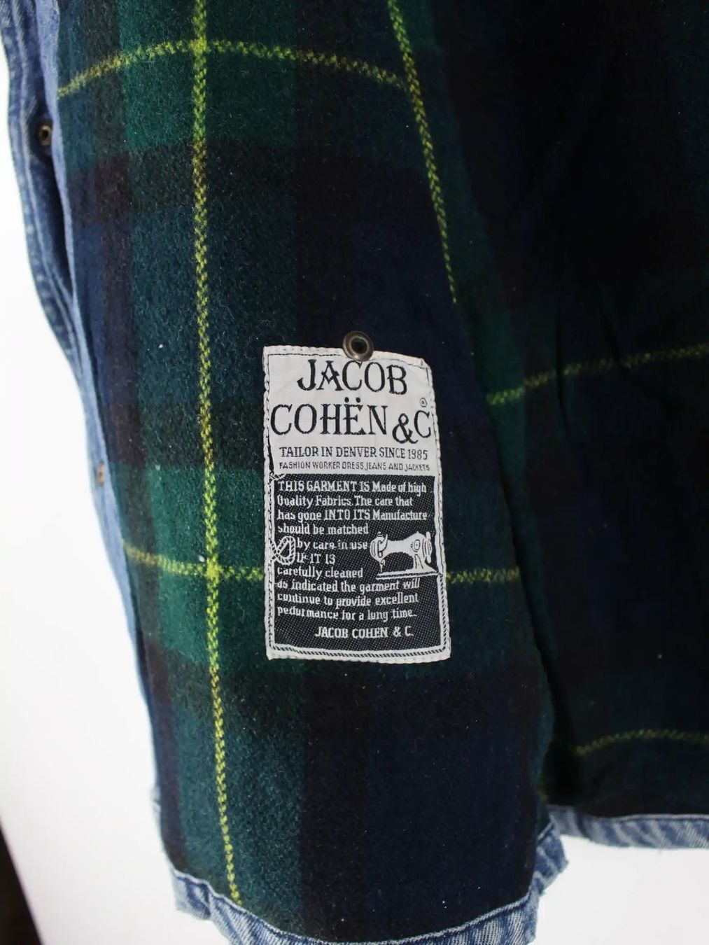 Jacob Cohën Giacche: Jacob Cohën Jeansjacke – Blau – Usato da Zürich venduto da pannacotta23 8