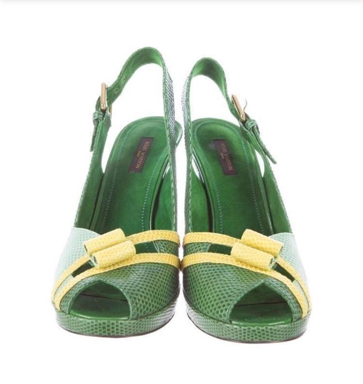 Louis Vuitton Damenschuhe: Sandales Louis Vuitton – Gebraucht aus Dotzigen von SecondHandGems