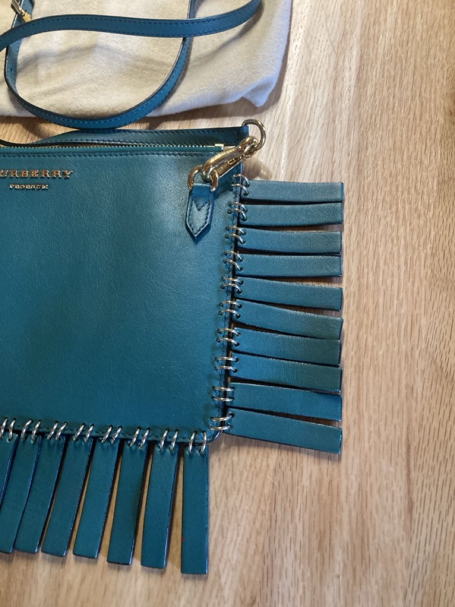 Burberry Borse da donna: Burberry Prosum Ledertasche Grün – Nuovo (secondo la descrizione) da Latterbach venduto da zimmerbraun 2