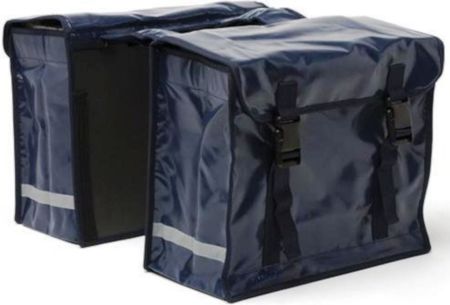 Velo-Doppel-Gepäcktasche /46l Bisonyl in schwarz