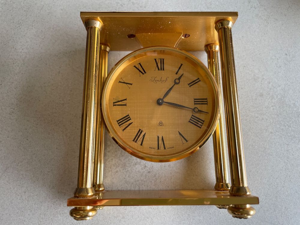 ANCIEN REVEIL DE Voyage Dans Son Coffret Swiss Made Fonctionne EUR 30,00 - FR