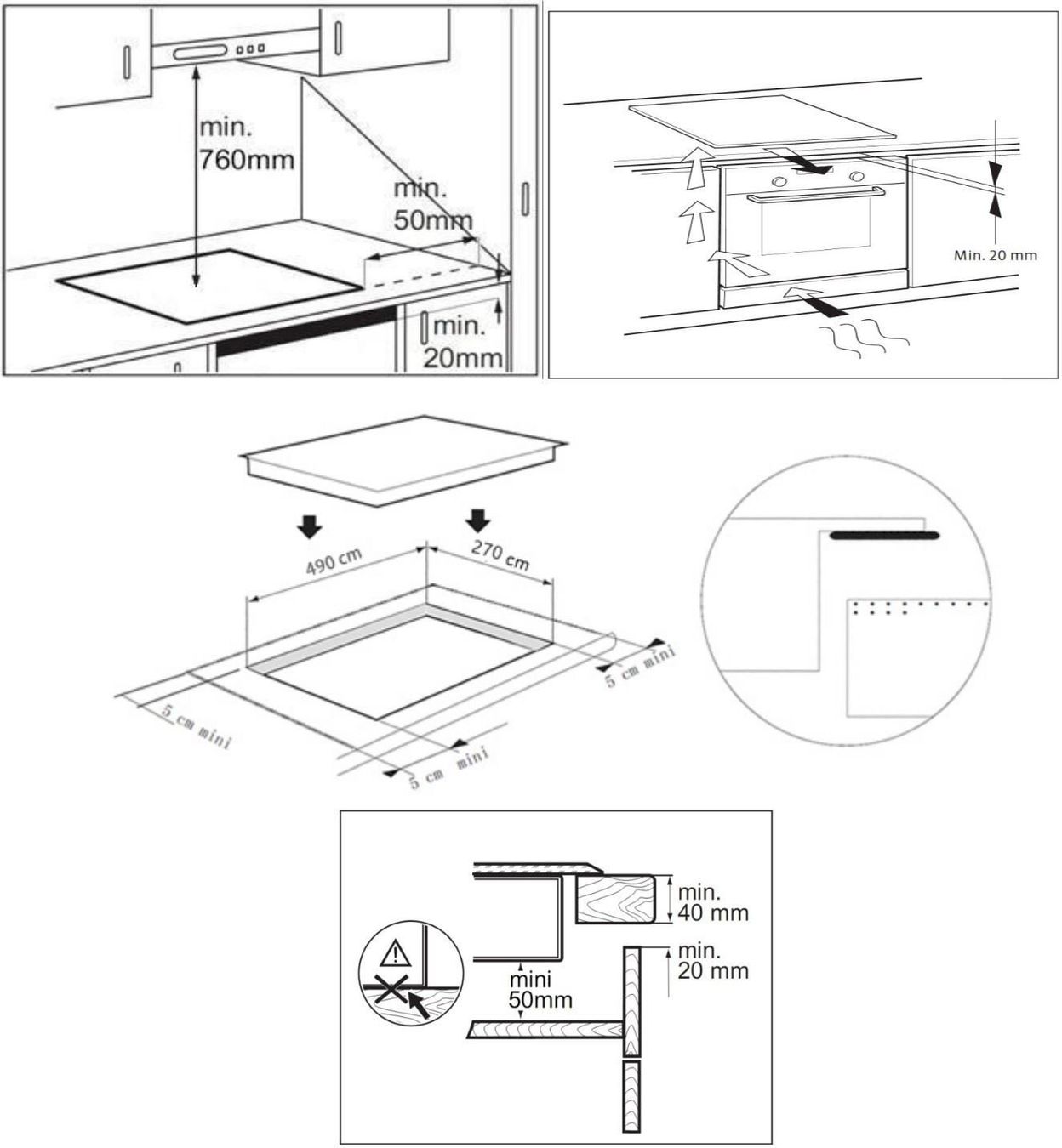 Cucine: K&H 2 Zonen Induktionskochfeld – Nuovo e nell'imballaggio originale da Bottighofen venduto da zaap 5