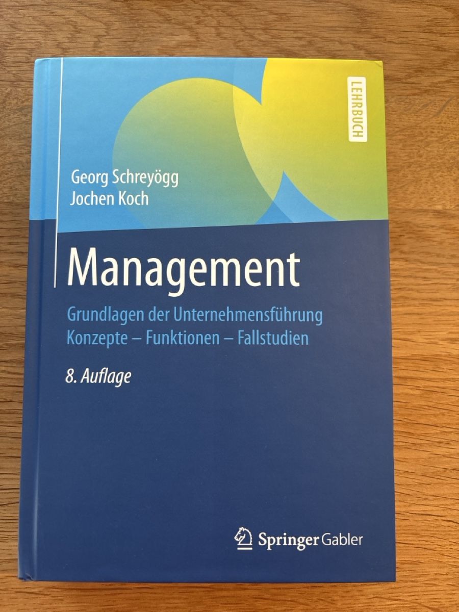 Libri: Buch Management – Nuovo e nell'imballaggio originale da Muhen venduto da Claudi1985