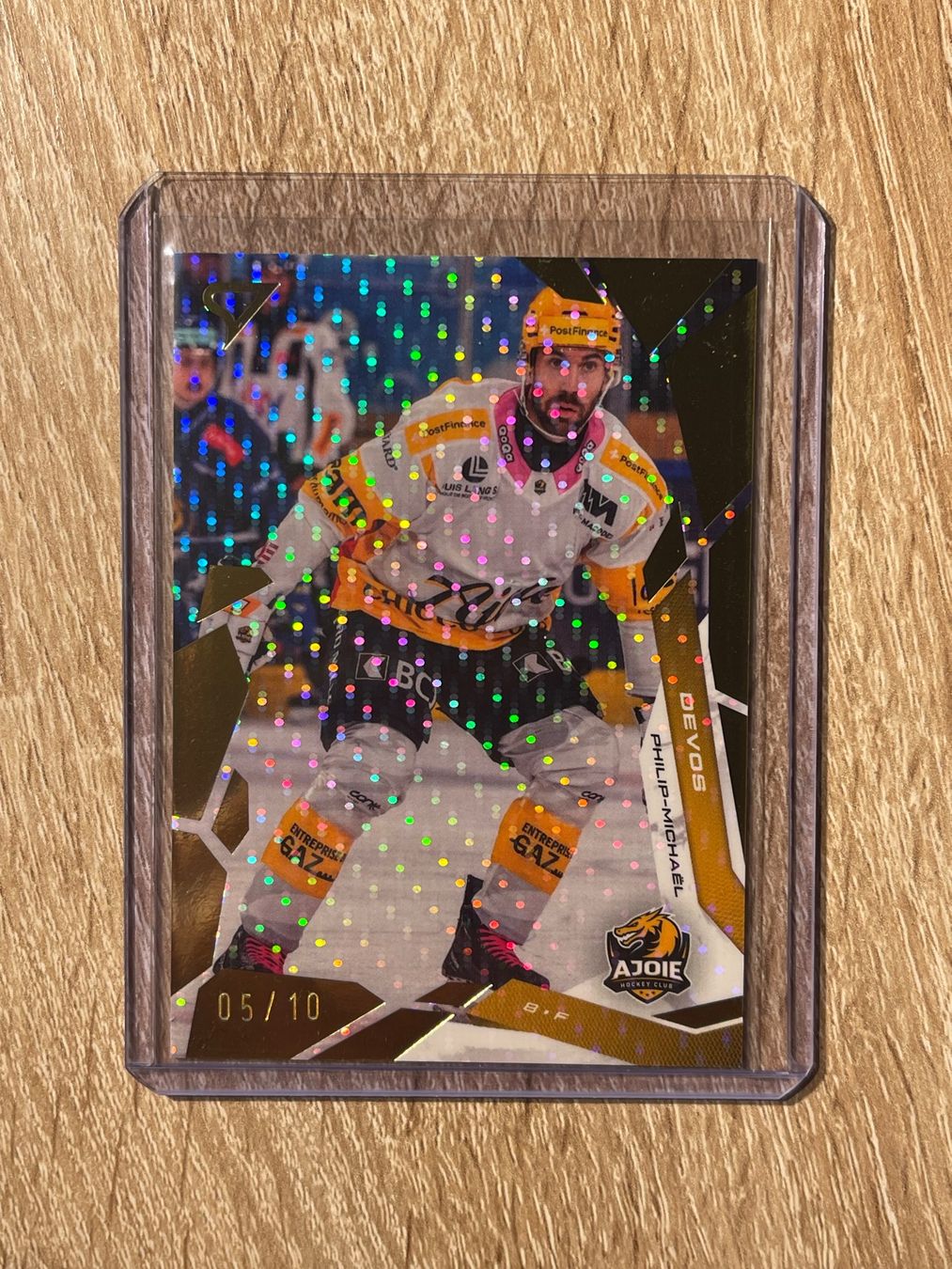 Sportzoo Carte collezionabili: Philip-Michaël Devos HC Ajoie 05/10 – Usato da Thun venduto da Suomitiger