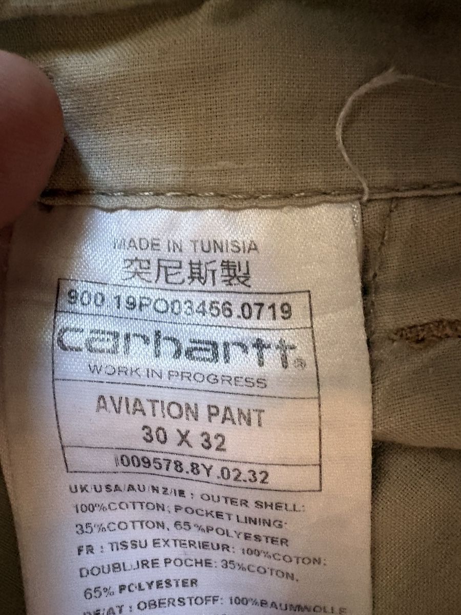 Pantaloni: Carhartt Cargo Pants – Usato da Scuol venduto da jul_xwm9 2