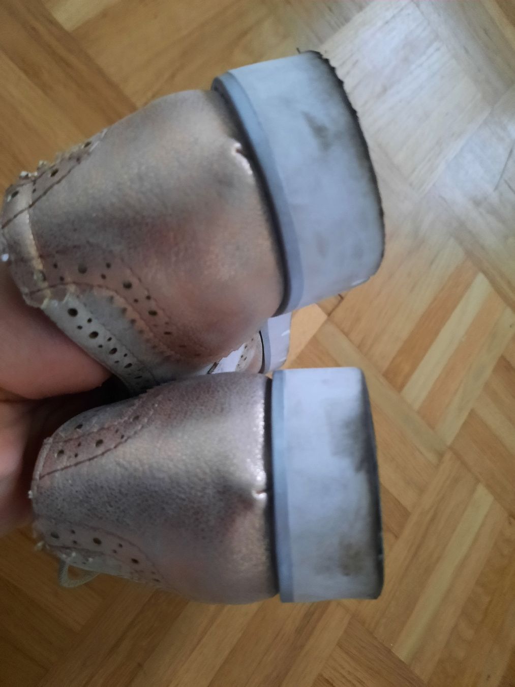 Graceland Damenschuhe: Graceland Schuhe, Gr. 38, beige/rose, Echtleder – Gebraucht aus Ettingen von Guggerin 5