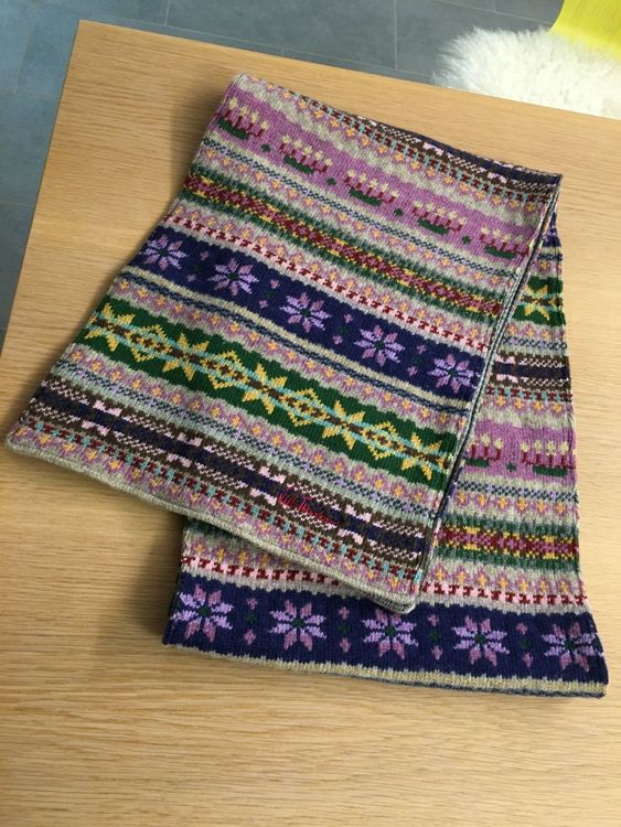 Gissroys Extra Langer Schal 200cm - Britischer Stil Wolle Mischung