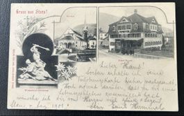 Gruss aus Stans 3-Bildrig 