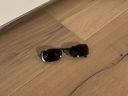 Rechteckige Sonnenbrille