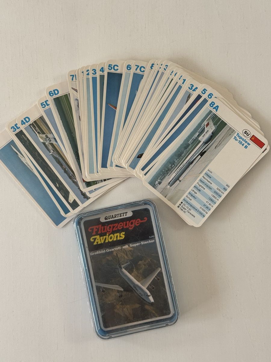 Jeux: 10 verschiedene Quartettspiel-Decks – D'occasion à Herrliberg par psm_67l5