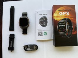 Smartwatch Thor 3.0 GPS neu mit Metallarmband
