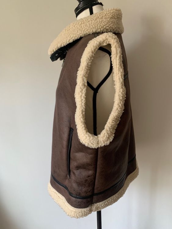 Herren Teddyfleece-Weste, Mit Stehkragen Produktbild-Vorschau 8