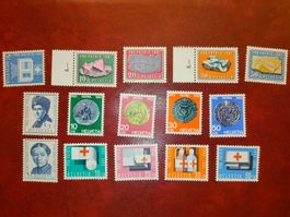 CH Pro Patria Jahresätze 1961, 1962 und 1963 postfrisch