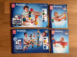 Hape Quadrilla Murmelbahn, 4-er Set