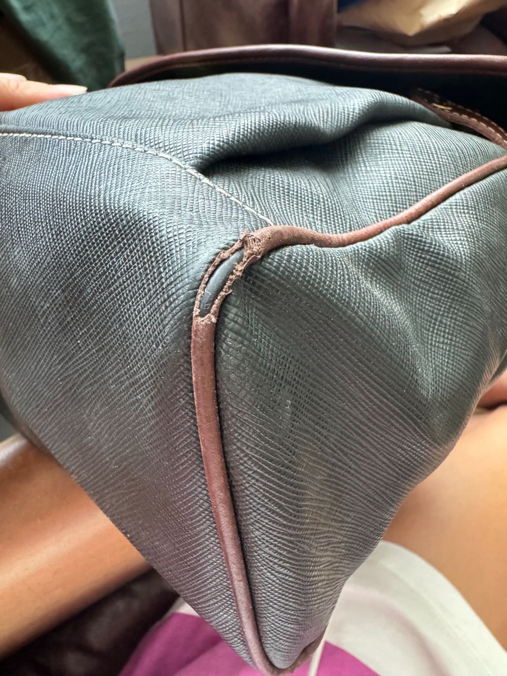 Borse: Vintage Ledertasche Zenith – Usato da Obfelden venduto da cesarina10 9
