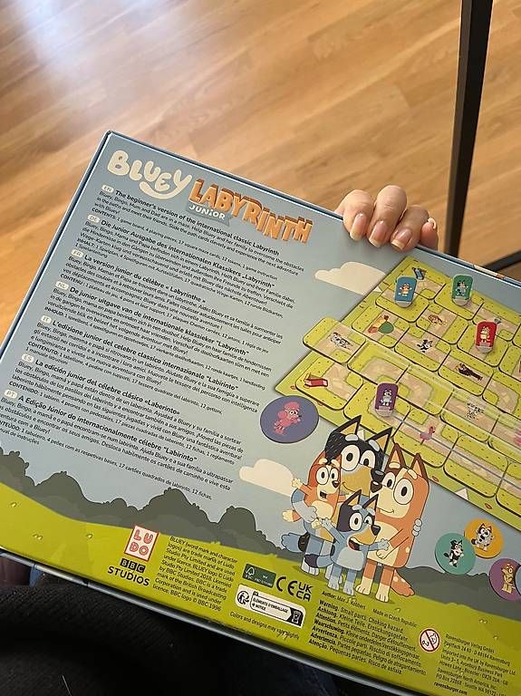 Spiele: Labyrinth bluey kids board game  – Gebraucht aus Zürich von mai_bwh6 1