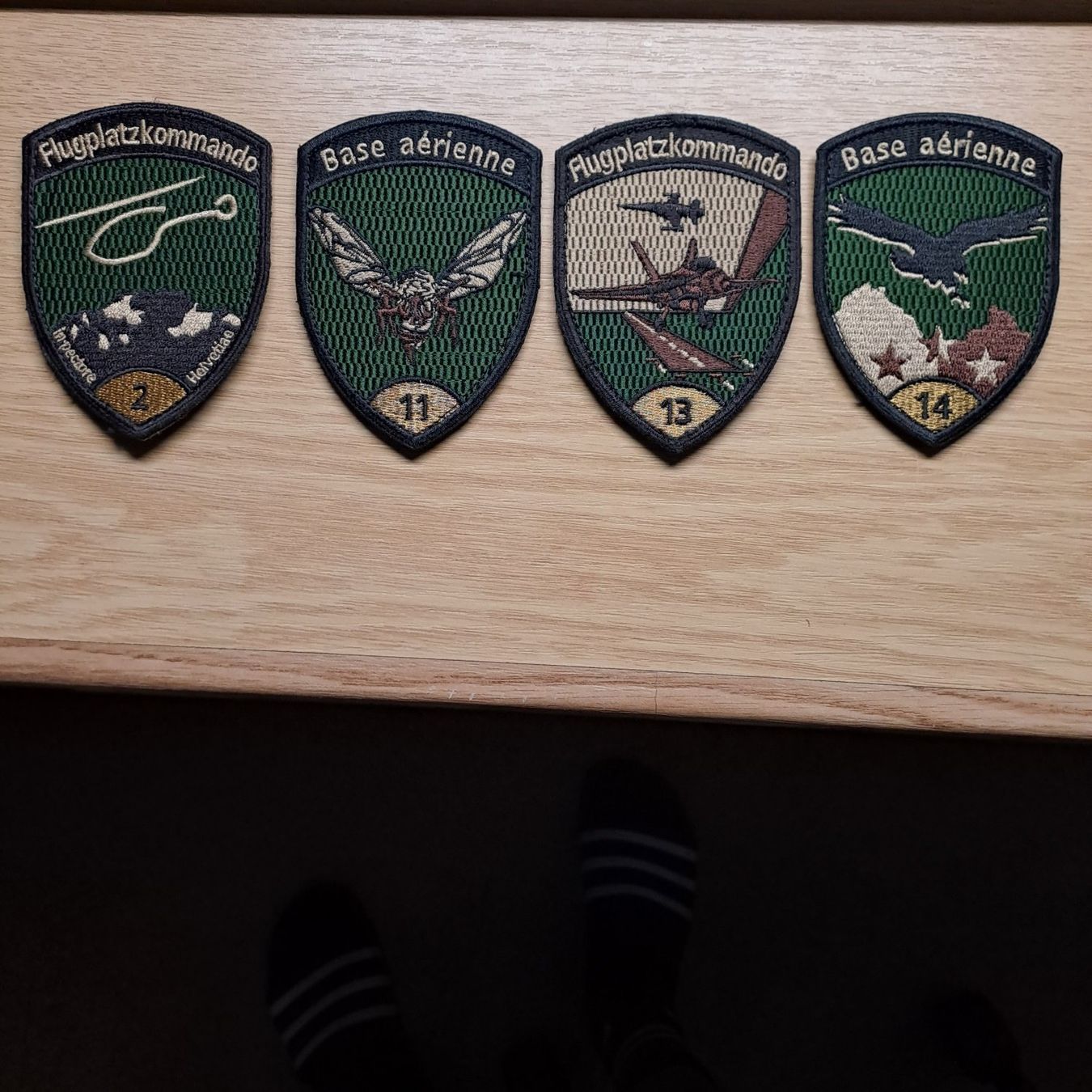 Schweizer Armee Plaketten & Abzeichen: Luftwaffen Badgeset Stab – Neu (gemäss Beschreibung) aus Gipf-Oberfrick von Mig_29