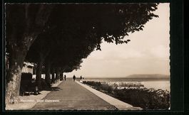 AK Neuchâtel, Quai Osterwald, 1938