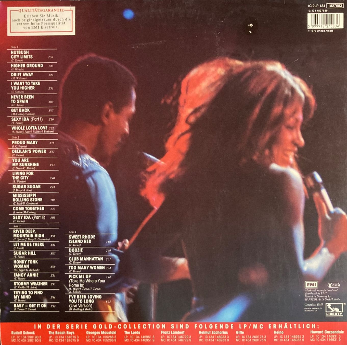 Schallplatten: IKE & TINA TURNER - GOLD COLLECTION – Gebraucht aus Poliez-Pittet von Newtown-Records 1
